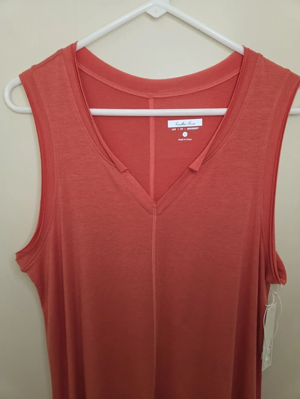 Women's Another Love Orange Casual Style Dress Sz Medium NWT